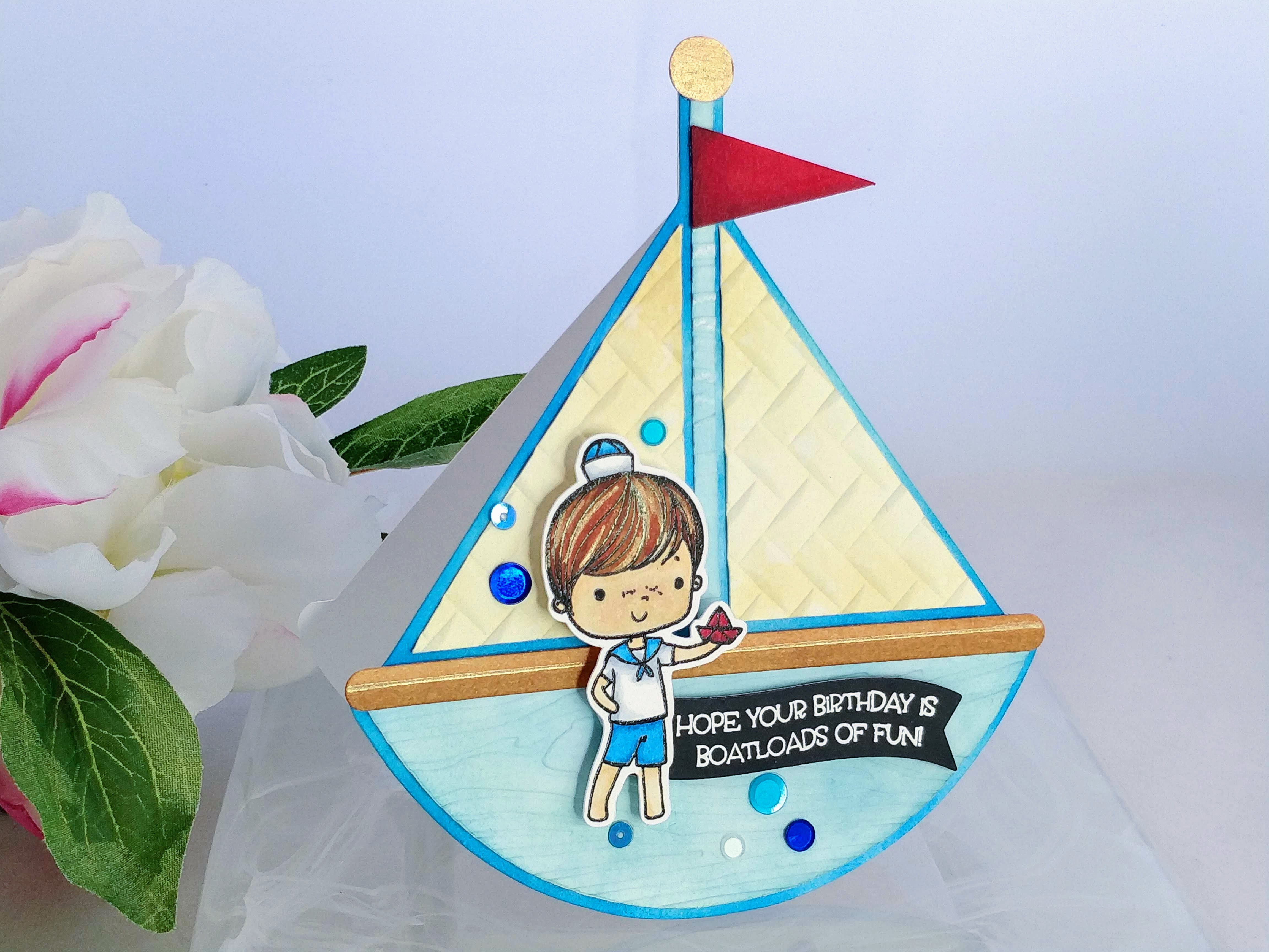 Sailboat Rocker Card