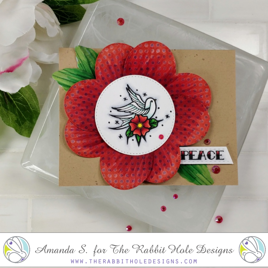 Christmas Flower Card