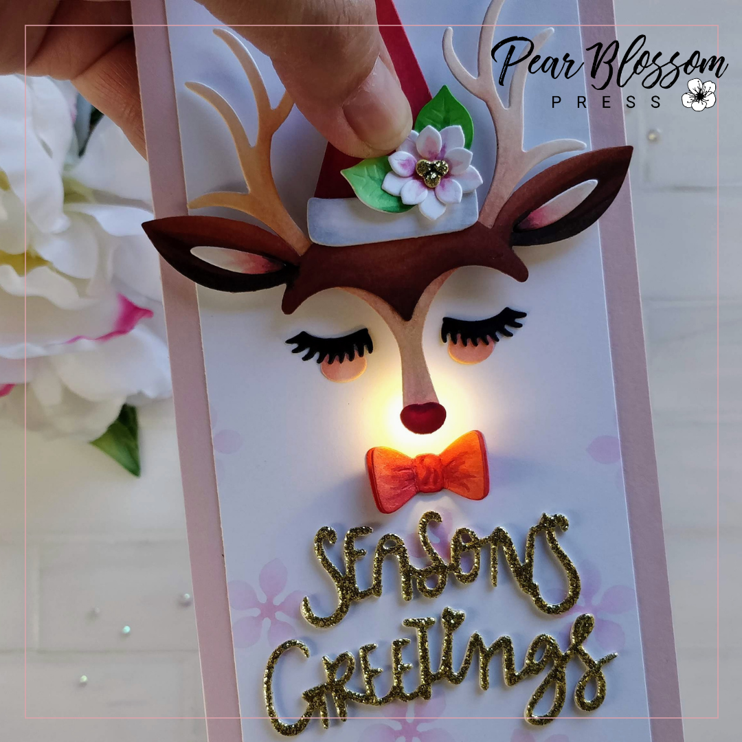 Spellbinders Light-up Reindeer