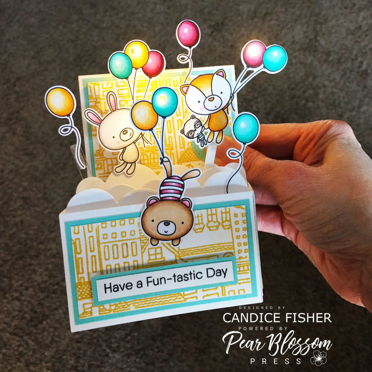 World’s Cutest Light-up Box Card with Candice Fisher