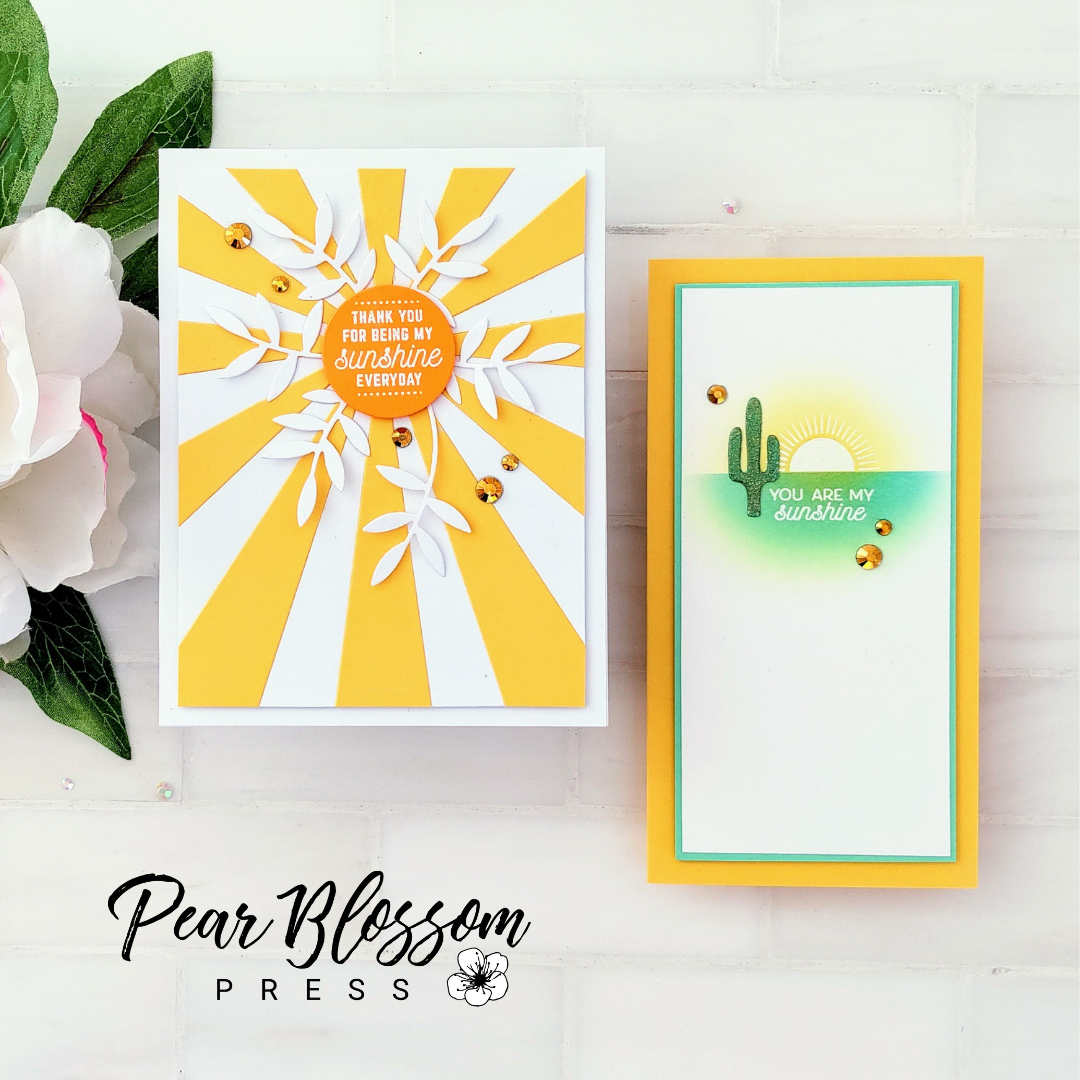 Sending Sunshine with Spellbinders