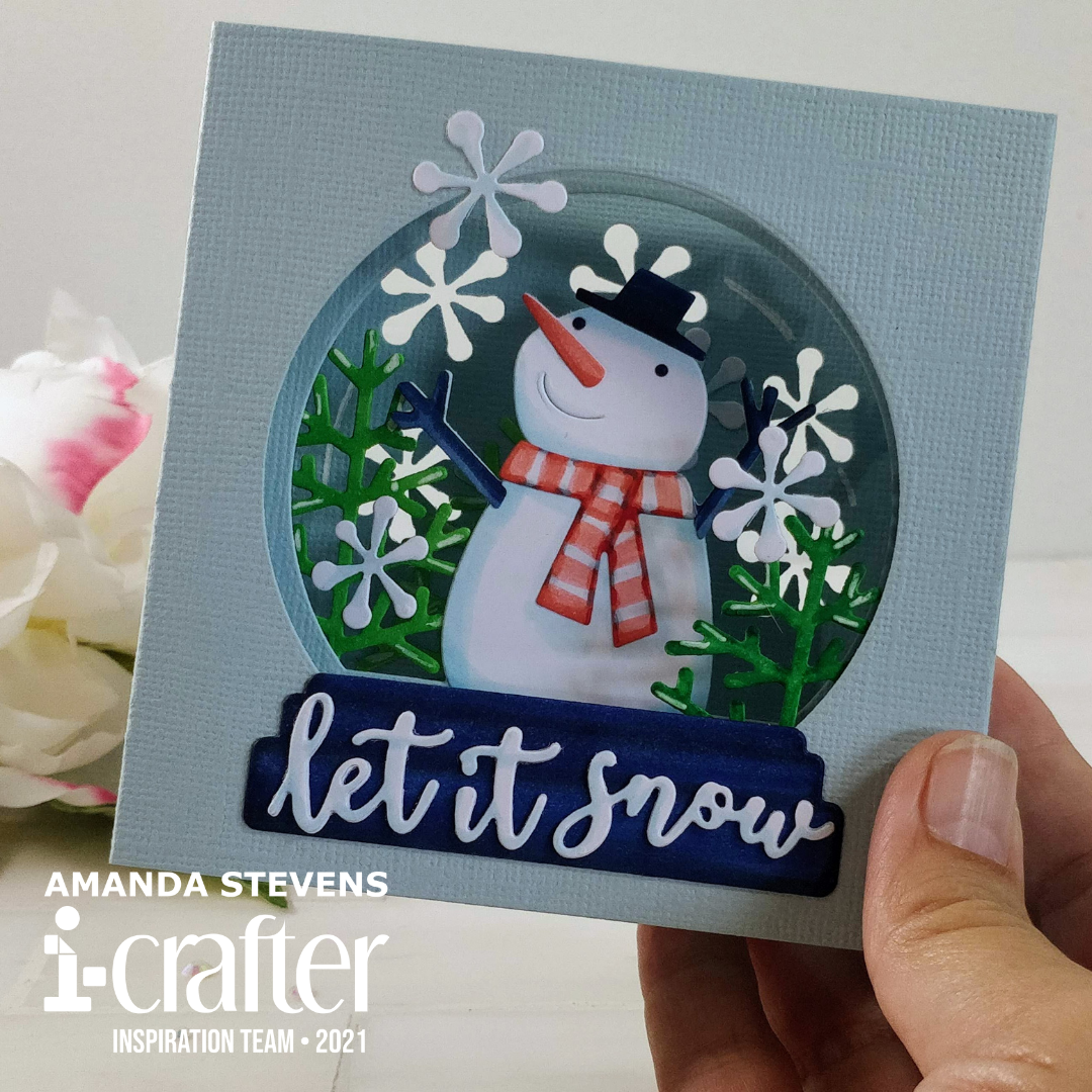 Snow Globe Tunnel Card